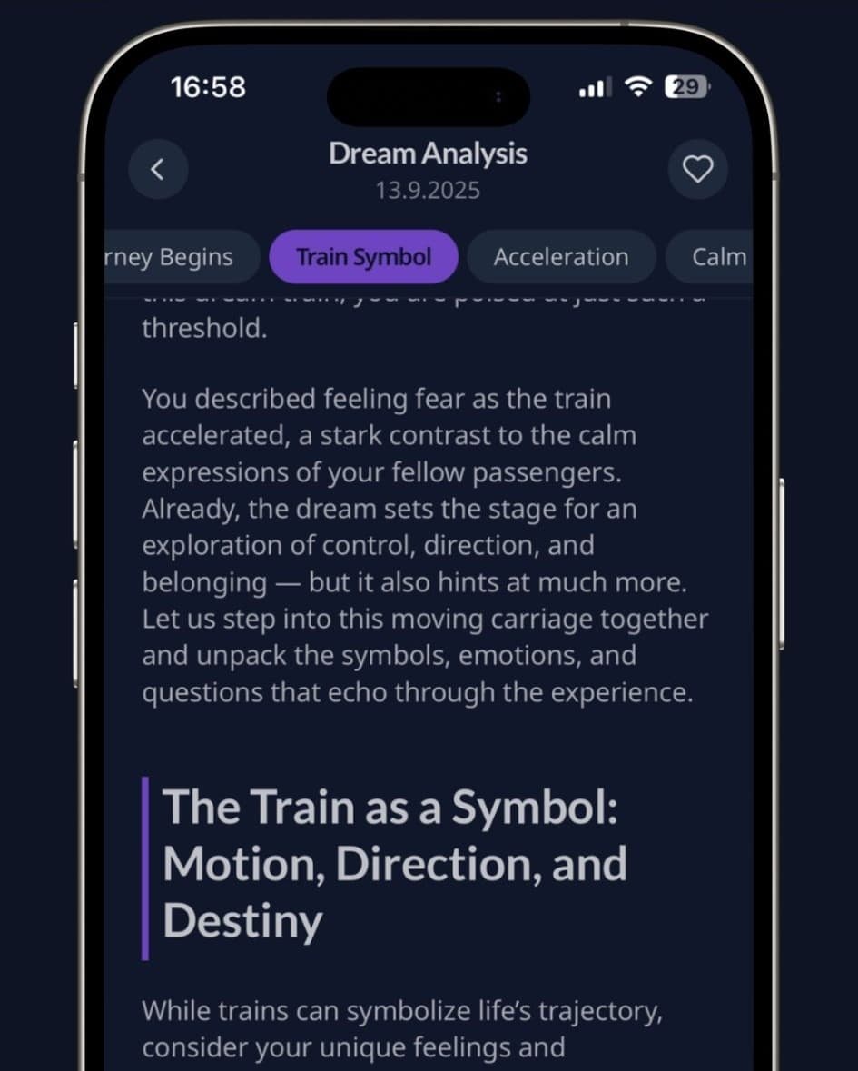 Dreavie Dream Analysis